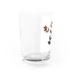 ORIちゃんのパンダパンダもぐもぐ Water Glass :left
