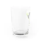 あやさんの色の薄いカンムリクマタカ Water Glass :left