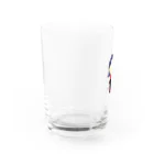 頭に乗せちゃいました。の｢いちか｣のオムライス Water Glass :left