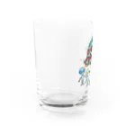 にゃぬ〜ン王国の未確認飛行物体から降りて来た Water Glass :left