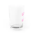 Girly*hガーリーエイチのLOVE GOLF Water Glass :left