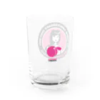 PetWORKs SUZURI Shopのmomoko20th Water Glass :left