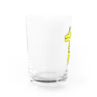 Aミートのキリンです。 Water Glass :left