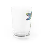 Botanical STUDIOの"T"  Wonderalphabet Water Glass :left