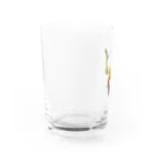 Botanical STUDIOの"Y"  Wonderalphabet Water Glass :left