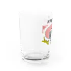 ゼネラル貧困堂の趣味江南町カラー Water Glass :left