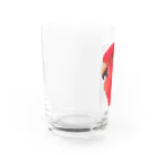 がっちゃんとアラレと小福の横向きがっちゃん Water Glass :left