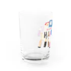 イラスト MONYAAT のちびた色鉛筆*A Water Glass :left