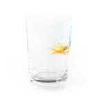 pan2222のきょうりゅう Water Glass :left