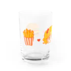 pi_tyoのはらぺこちゃん Water Glass :left