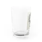 さなくまの私の推し　その名はショッピ Water Glass :left