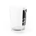 地雷女まお🖤🗝🧸の不穏な黒クマ Water Glass :left