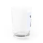 つきのくろのてふてふをみるぺんぺん Water Glass :left