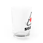 stupid?のリサイクル Water Glass :left