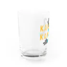 イラスト MONYAAT の鴨カモカモかも C Water Glass :left