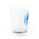 上中さとるのベビーシャチB（青） Water Glass :left