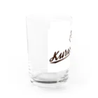 kurucrepeのkuru crepeオリジナル Water Glass :left