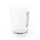 LONESOME TYPE ススのSPICE SPICY（Diagonal） Water Glass :left