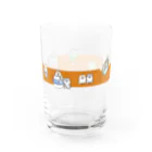 ほんわかしばいぬのダジャレを言う犬（いっぱい） Water Glass :left