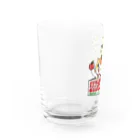 楽猫楽描しげ屋のダンボール（りんご） Water Glass :left