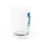 #NNN被害者の会のおととい来やがれ　水色 Water Glass :left