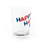 8anna storeのHAPPY HAPPY HAPPY！ Water Glass :left