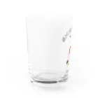 のぐちさきのシロクマさんの白くまタイム Water Glass :left