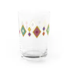 フタイチノオミセのオリエンタルダイヤ Water Glass :left