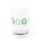 BeArtSuzumaruのメロンなモズコフン Water Glass :left