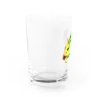 nooobuのレインボーはむすたー Water Glass :left