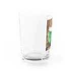 ごはんほかほかの唐揚げ丼ごはんほかほか Water Glass :left