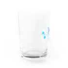 sHiKimaruの碧い紋様 ”BLUE WAVE” Water Glass :left