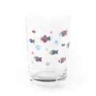 ごろごろにゃんすけのごろごろにゃんすけと魚たち Water Glass :left