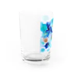 corona_homeのウォーターフラワー Water Glass :left