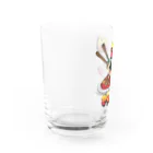 Samurai Gardenサムライガーデンのピザ寿司 Water Glass :left