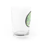 夢と知りせばのきつねのこん様(青もみじ) Water Glass :left