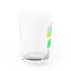 ぽこぽんやさんのシンジュサン Water Glass :left