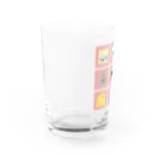 Teal Blue CoffeeのTealBlueItems _Cube PINK Ver. Water Glass :left