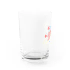 holoholoのhawaiian planet Water Glass :left