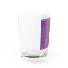 Aimurist のテキスト2021 パープル Water Glass :left