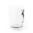 シマノカタチのNOT A PENGUIN〈カツオドリ・カンムリウミスズメ〉 グラス左面