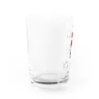 猫毛布ストアのばんさんかい Water Glass :left