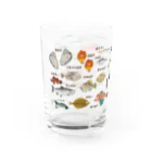 YoakeNecoのおさかな　集合 Water Glass :left