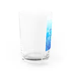 どんぶりむらのナチュラル鼻眼鏡 Water Glass :left