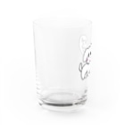 街のハングル屋さんの멍멍 グラス Water Glass :left