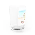 ぴーす☆の海辺のミー君 Water Glass :left