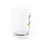 シメサバさんのお店のぱん人 Water Glass :left