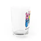 pochi-pochiのpochi-pochiマーク Water Glass :left