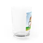 SUZURI×ヤマーフのガシッ Water Glass :left