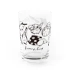 monbulanのプリティーヒップ〜ステキなおしり〜 Water Glass :left